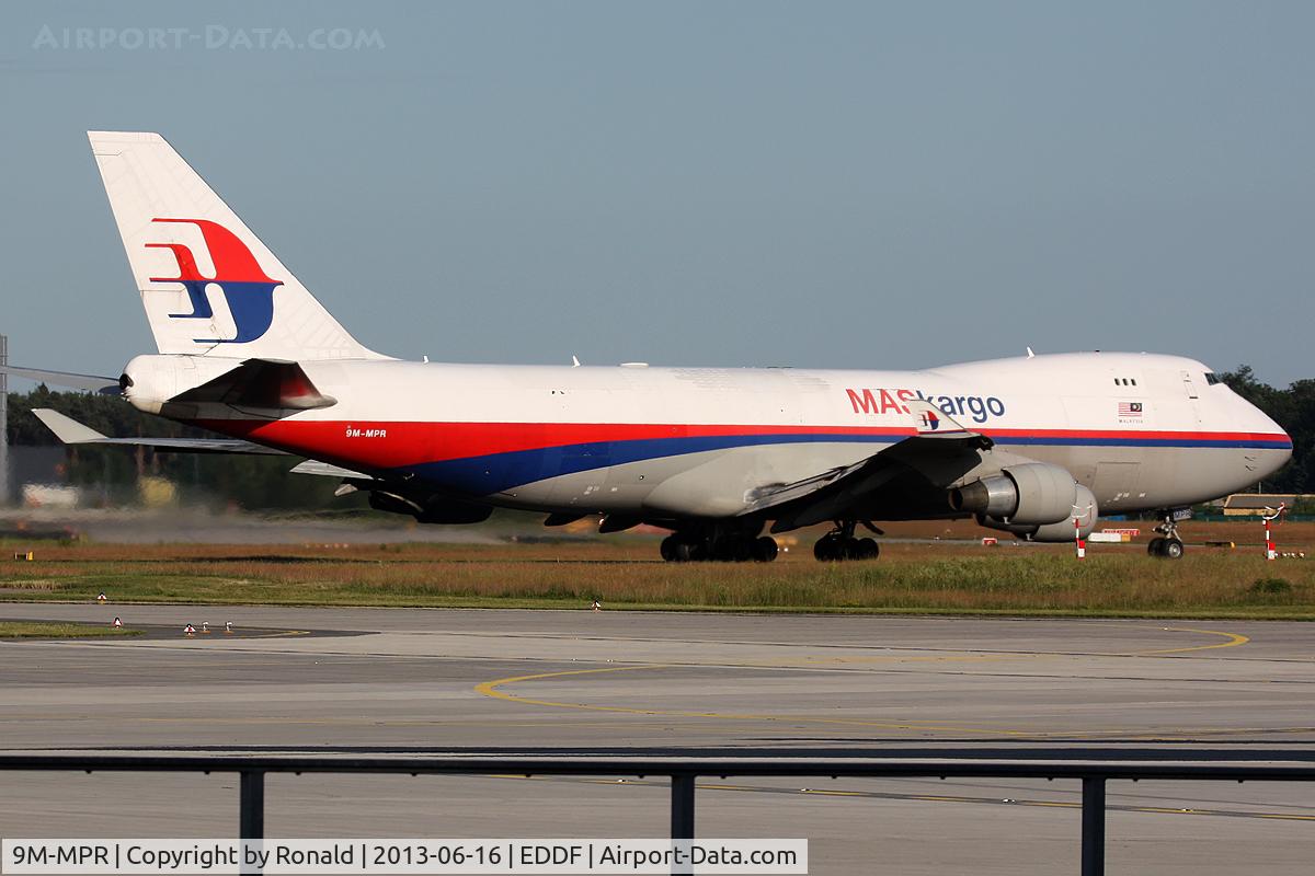 9M-MPR, 2006 Boeing 747-4H6F C/N 28434, at fra
