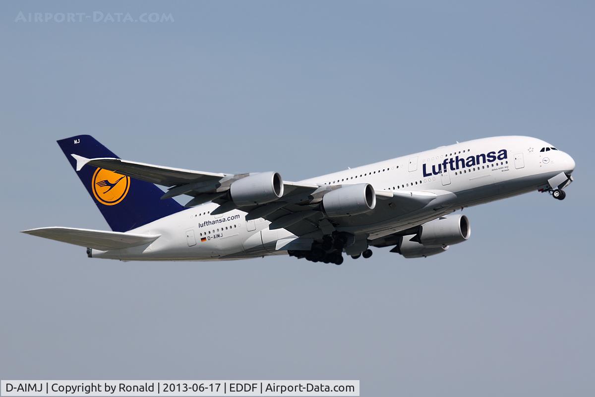 D-AIMJ, 2011 Airbus A380-841 C/N 073, at fra