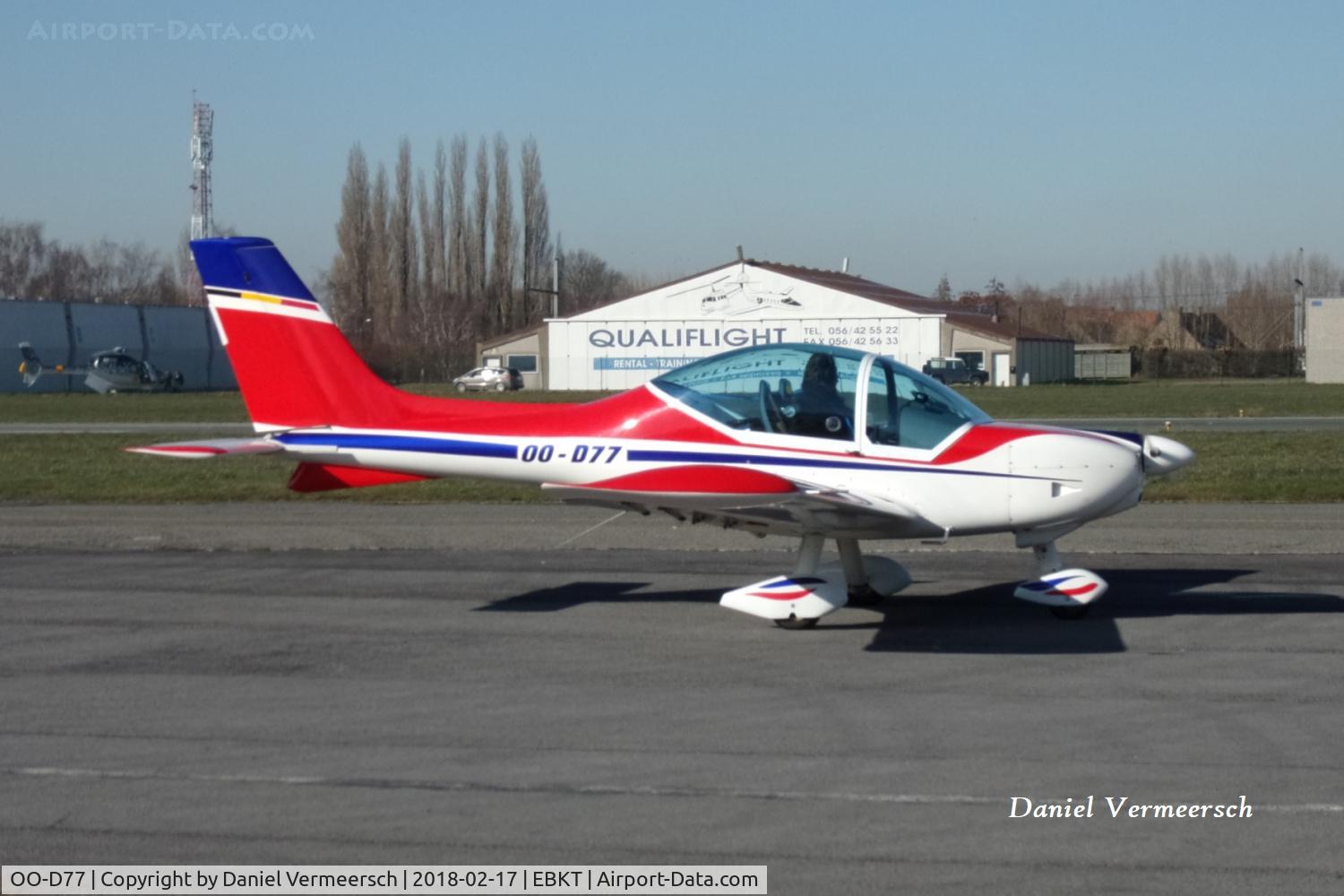 OO-D77, 2002 Fly Synthesis Texan C/N 2002/0016A, At Wevelgem.