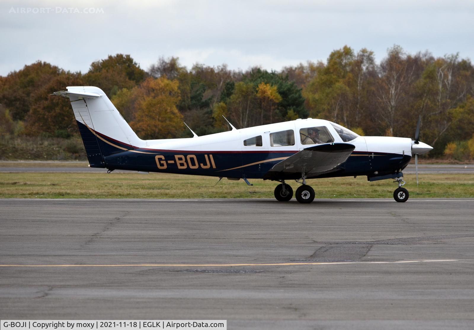 G-BOJI, 1979 Piper PA-28RT-201 Arrow IV C/N 28R-7918221, Piper PA-28RT-201 Arrow IV at Blackbushe. Ex N2919X