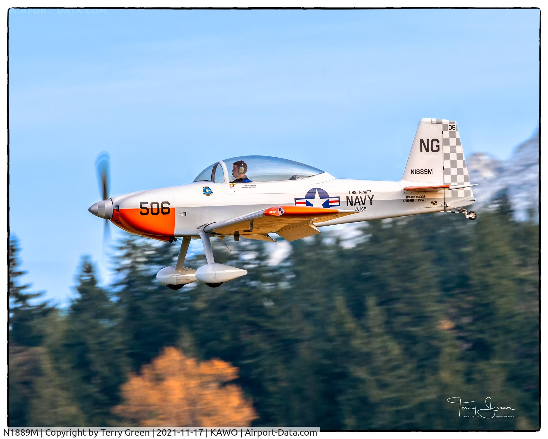 N1889M, 2017 Vans RV-8 C/N 83309, VA-165 Boomers