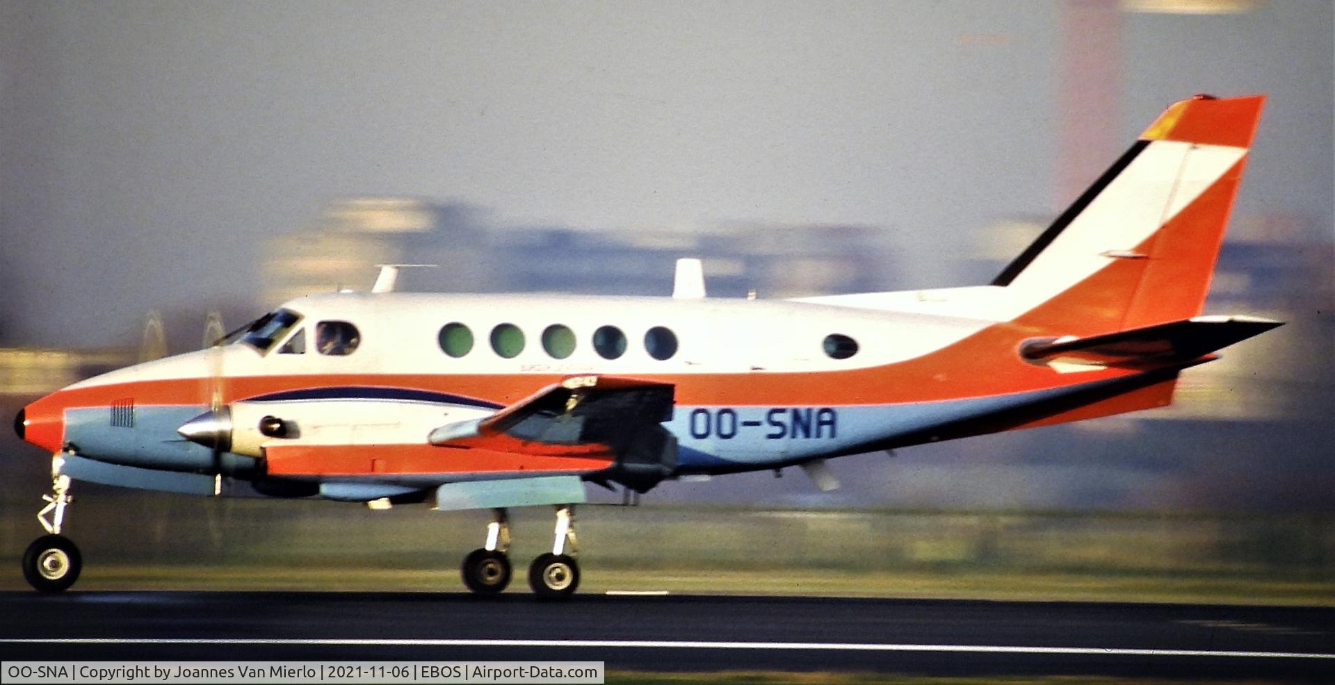 OO-SNA, 1975 Beech 100 King Air C/N B-217, Slide scan