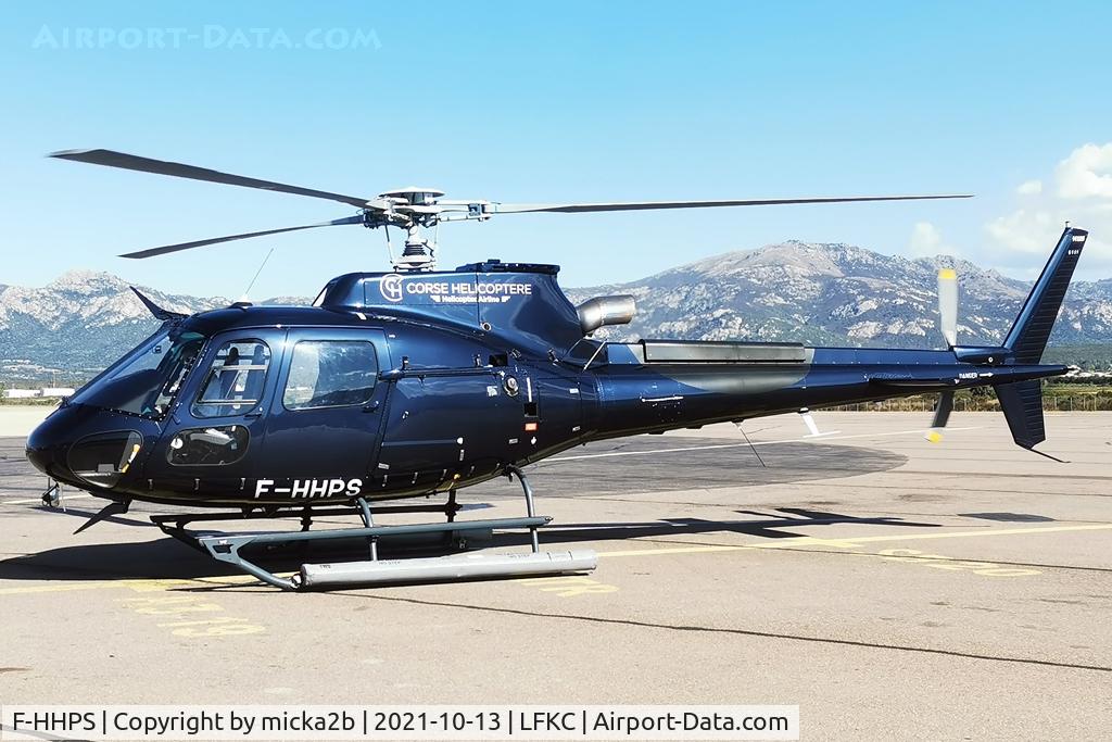 F-HHPS, Aerospatiale AS-350B-3 Ecureuil C/N 8989, Parked