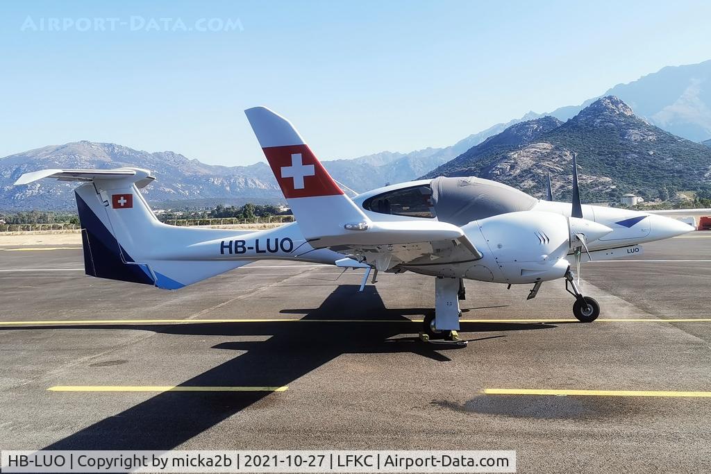HB-LUO, 2008 Diamond DA-42 Twin Star C/N 42.334, Parked