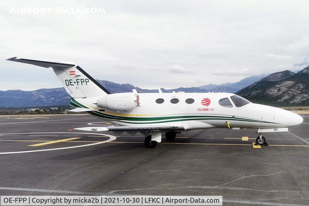 OE-FPP, 2009 Cessna 510 Citation Mustang Citation Mustang C/N 510-0186, Parked