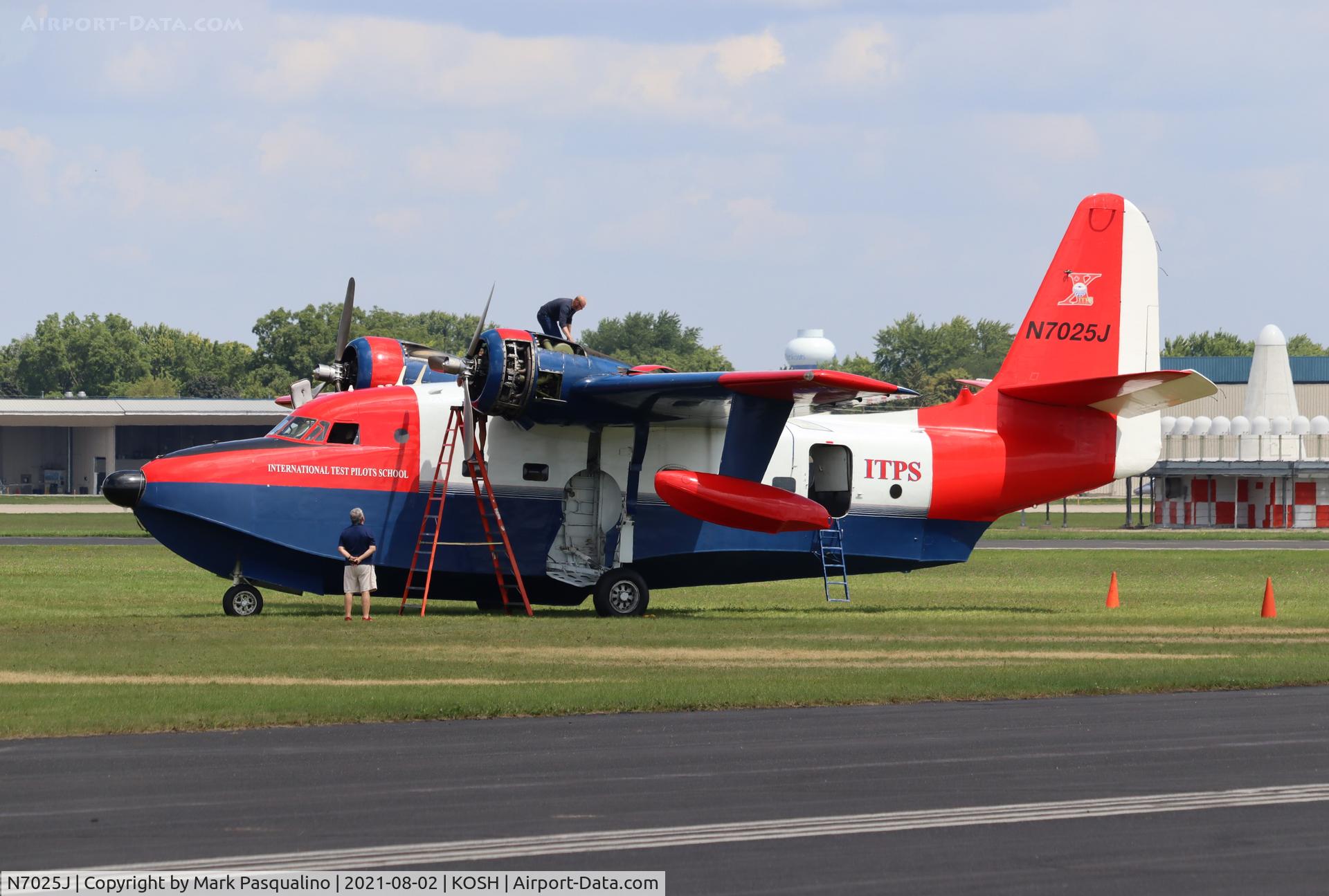 N7025J, 1953 Grumman UF-1/HU-16 C/N G-293, Grumman HU-16