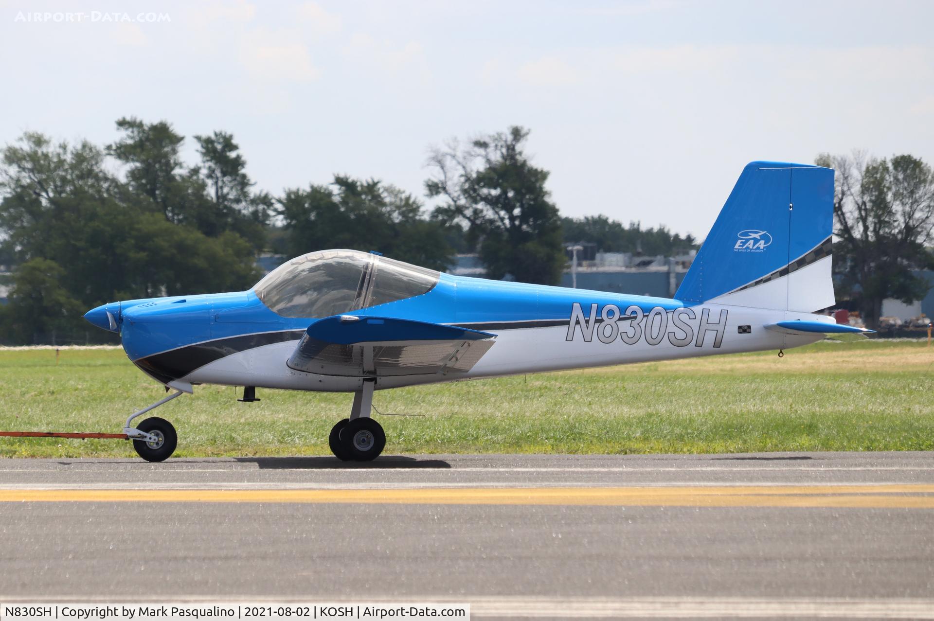 N830SH, 2020 Vans RV-12IS C/N 12083, Vans RV-12IS