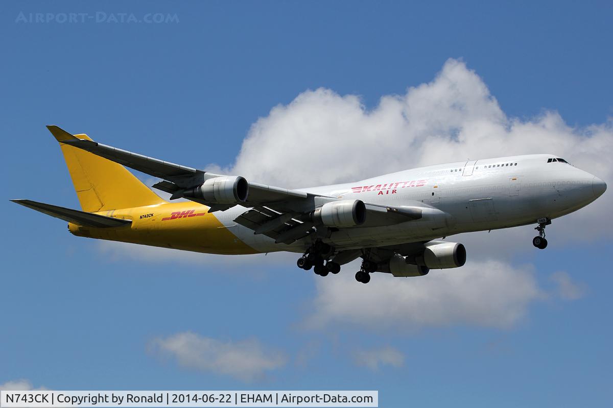 N743CK, 1993 Boeing 747-446 C/N 26350, at spl