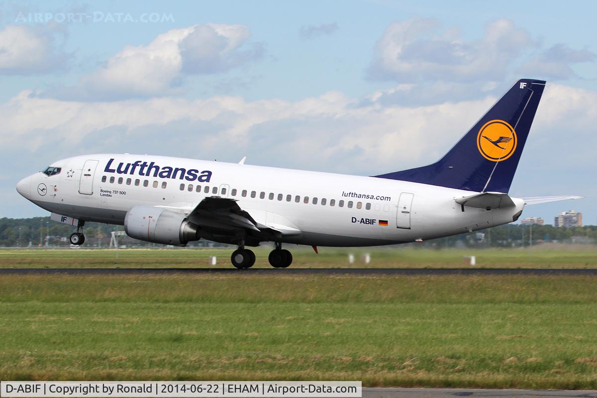 D-ABIF, 1991 Boeing 737-530 C/N 24820, at spl