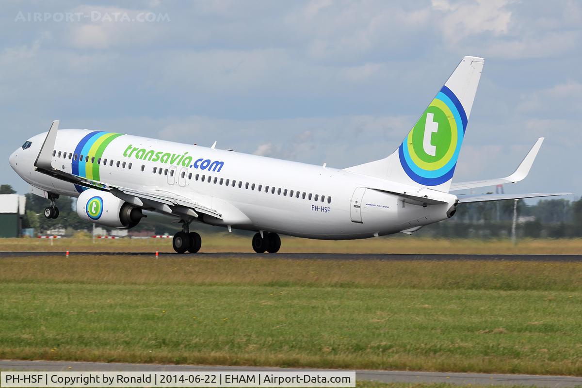 PH-HSF, 2012 Boeing 737-8K2 C/N 39261, at spl