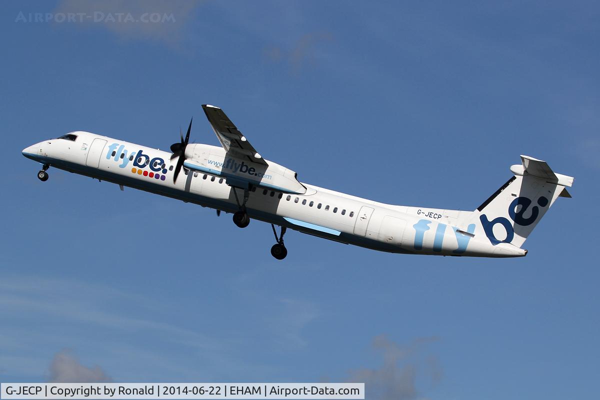 G-JECP, 2006 De Havilland Canada DHC-8-402Q Dash 8 C/N 4136, at spl