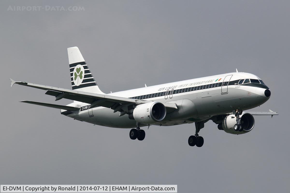EI-DVM, 2011 Airbus A320-214 C/N 4634, at spl