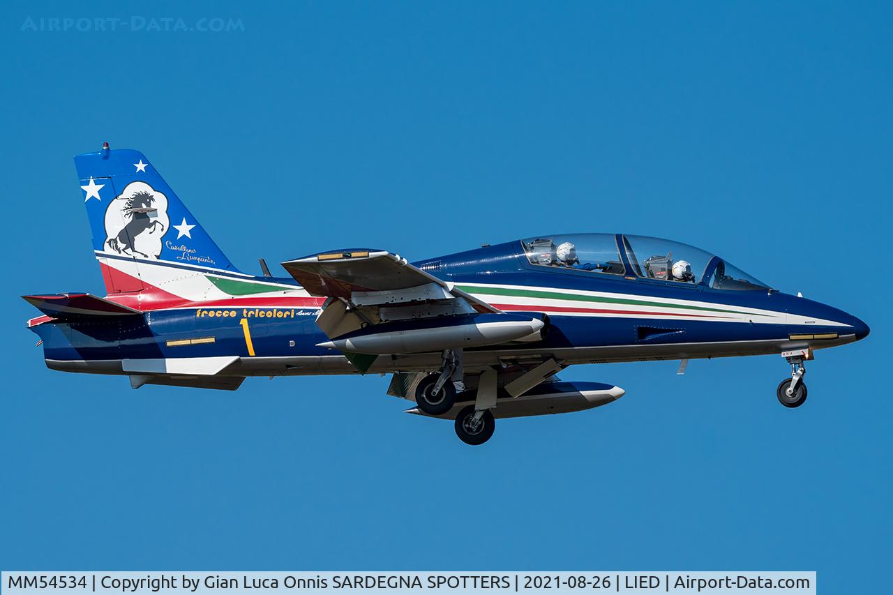MM54534, Aermacchi MB-339PAN C/N 6741/136/AA068, Frecce Tricolori