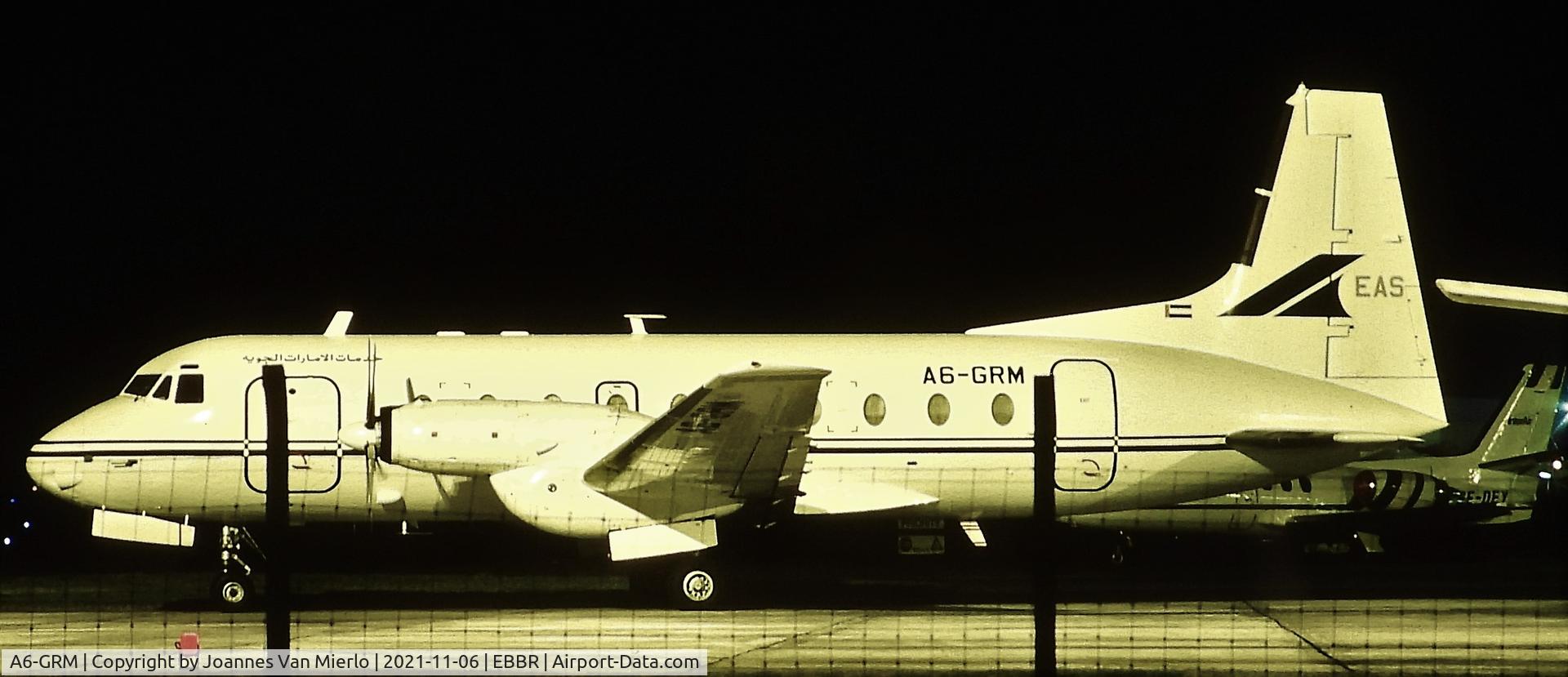 A6-GRM, 1984 British Aerospace HS.748 Series 2B C/N 1798, Slide scan