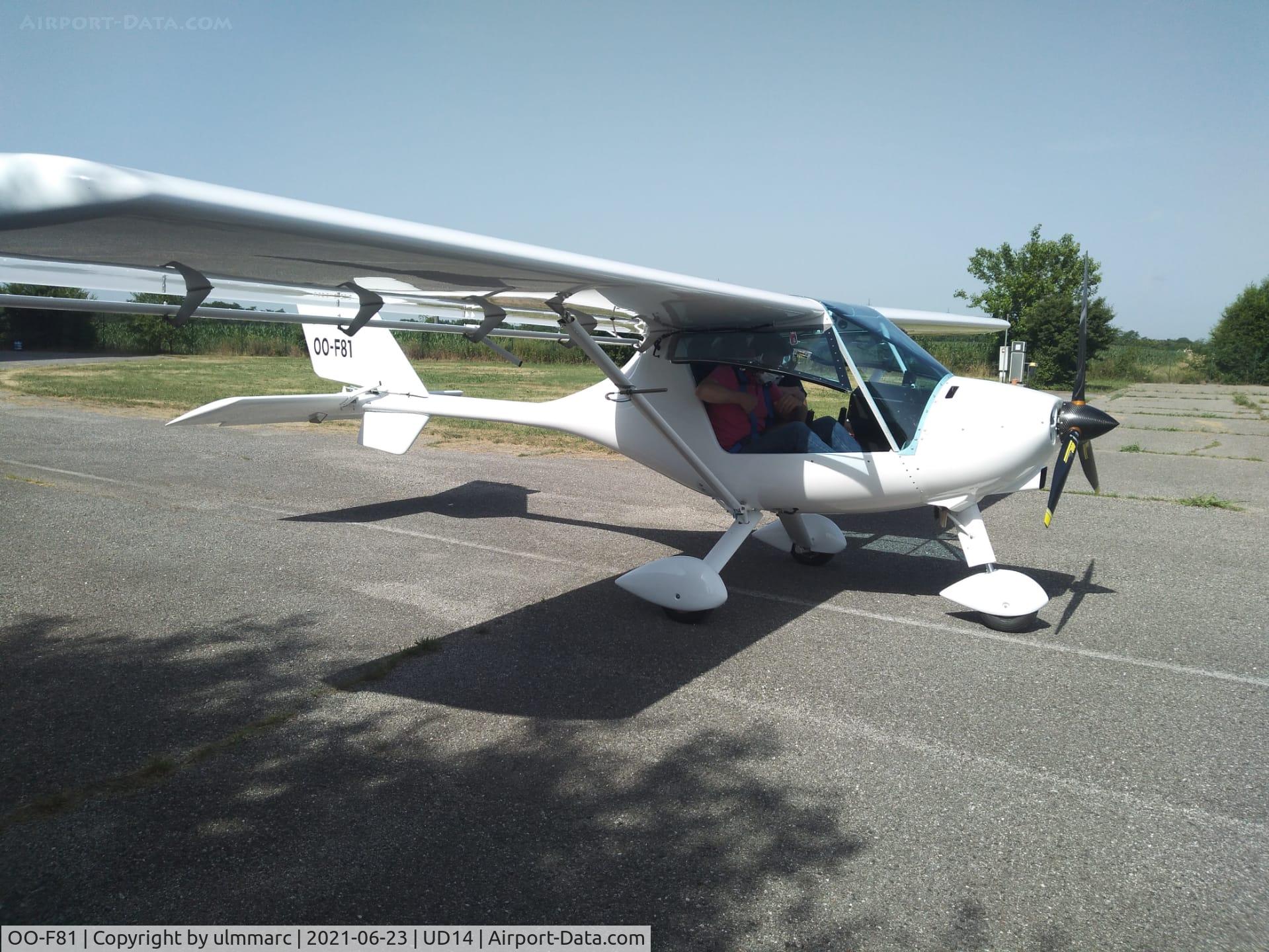 OO-F81, 2008 Fly Synthesis Storch HS C/N 382A-438, after total restore by Fly Synthesis Italy Udine june 2021!