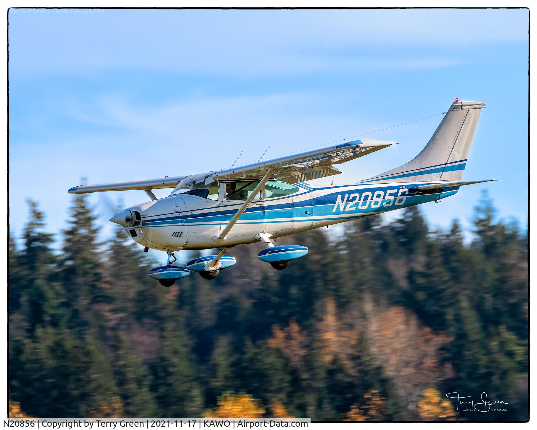 N20856, 1972 Cessna 182P Skylane C/N 18261262, KAWO
