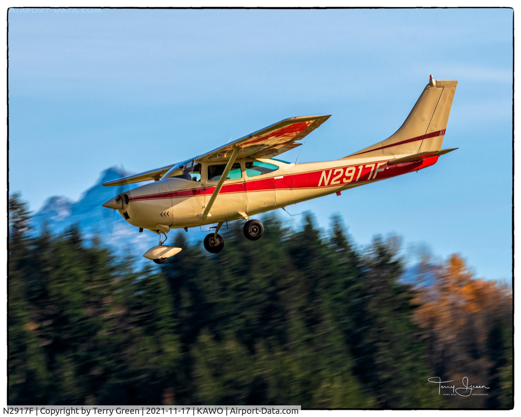 N2917F, 1966 Cessna 182J Skylane C/N 18257017, KAWO