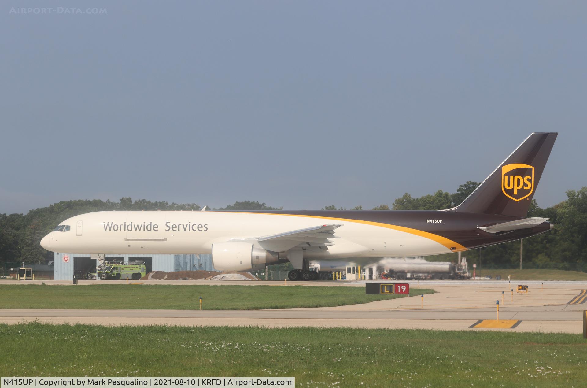 N415UP, 1988 Boeing 757-24APF C/N 23855, Boeing 757-24AF