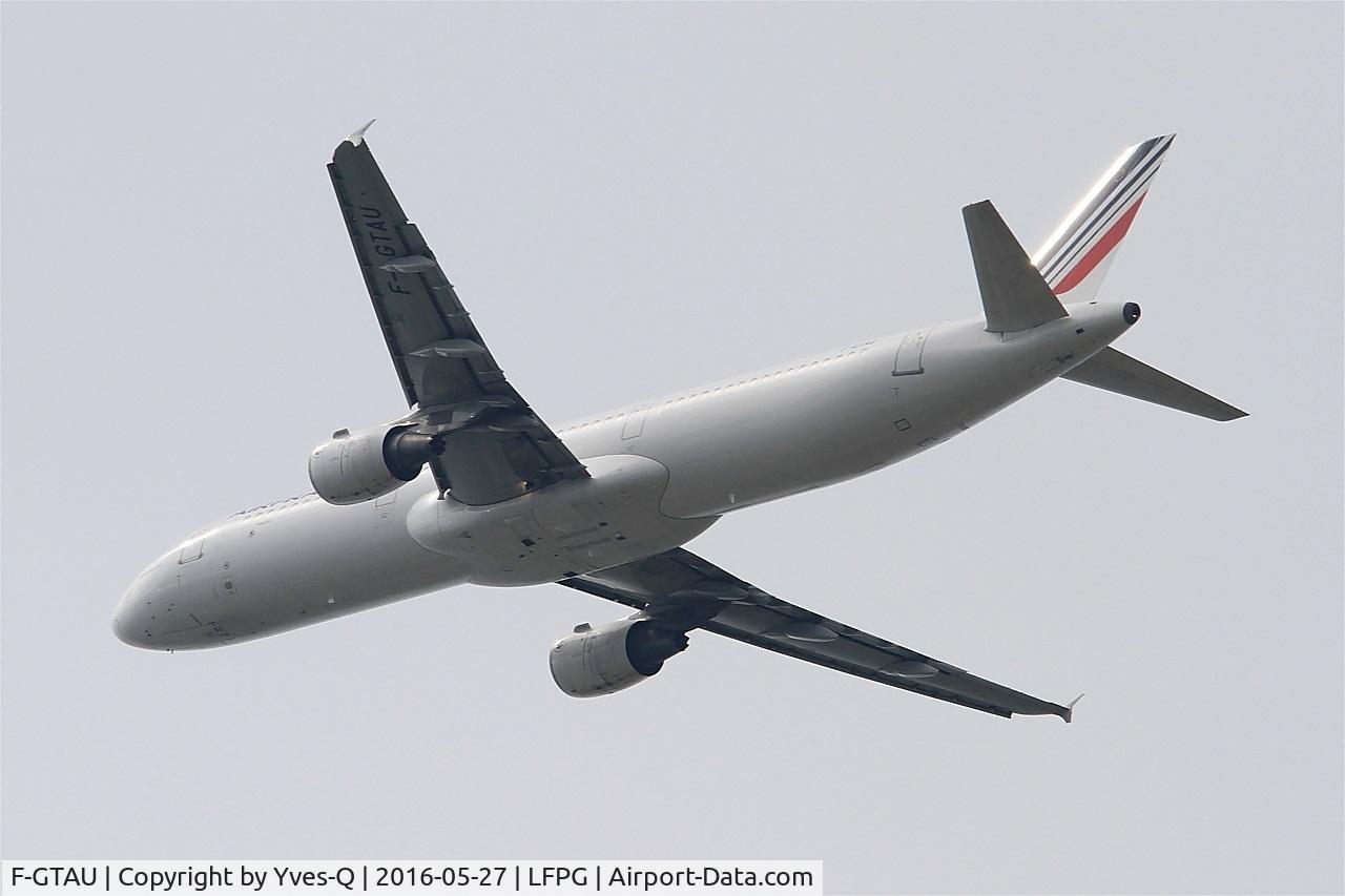 F-GTAU, 2009 Airbus A321-212 C/N 3814, Airbus A321-212, Climbing from rwy 27L, Roissy Charles De Gaulle airport (LFPG-CDG)