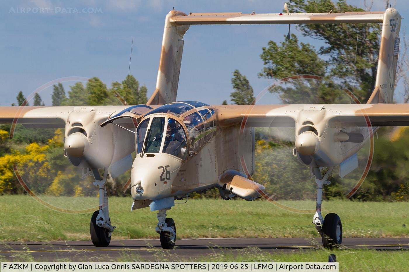 F-AZKM, 1971 North American OV-10B Bronco C/N 338-9 (305-65), AIRSHOW ORANGE