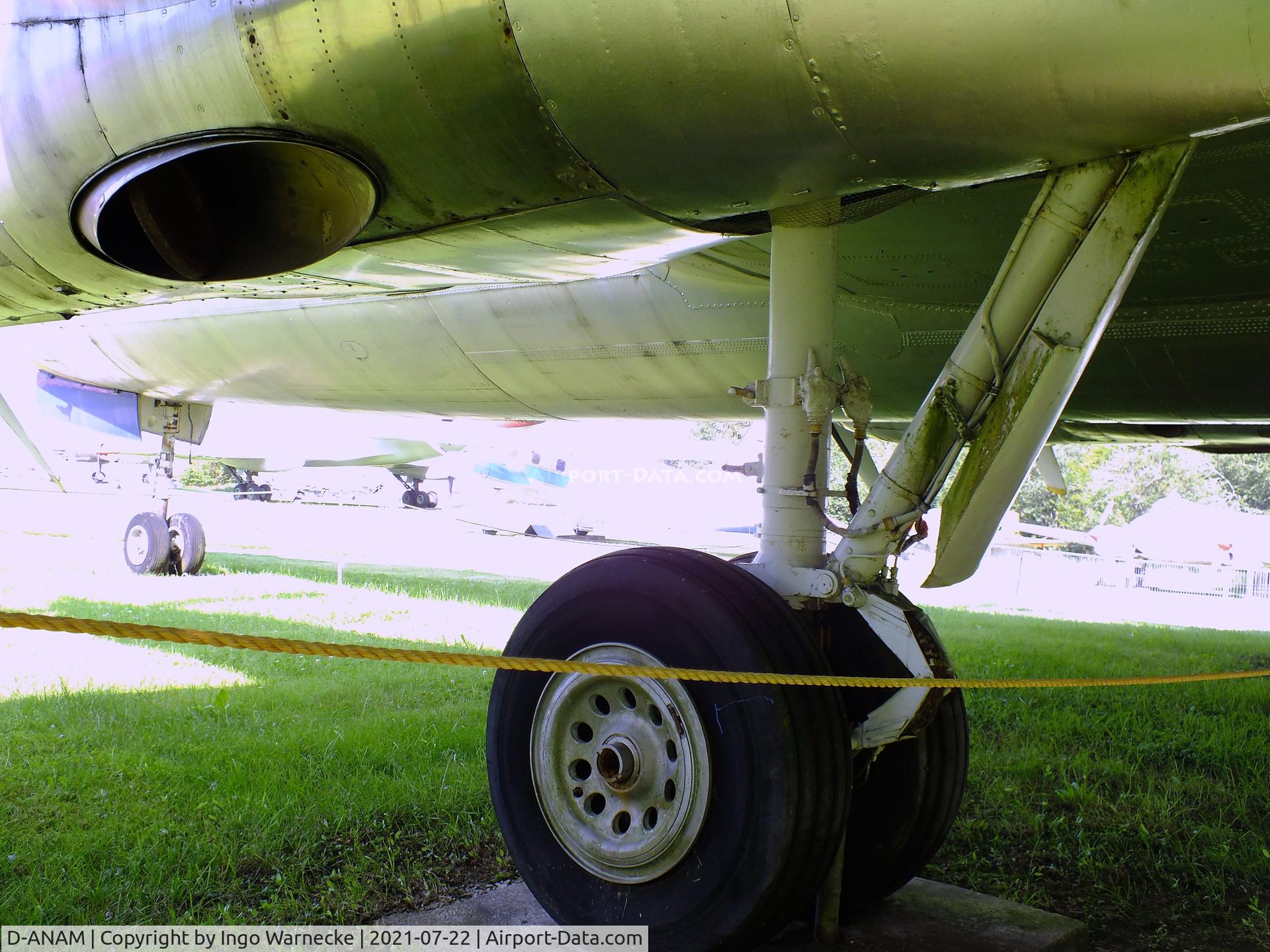 D-ANAM, 1959 Vickers Viscount 814 C/N 368, Vickers Viscount 814 at the Flugausstellung P. Junior, Hermeskeil