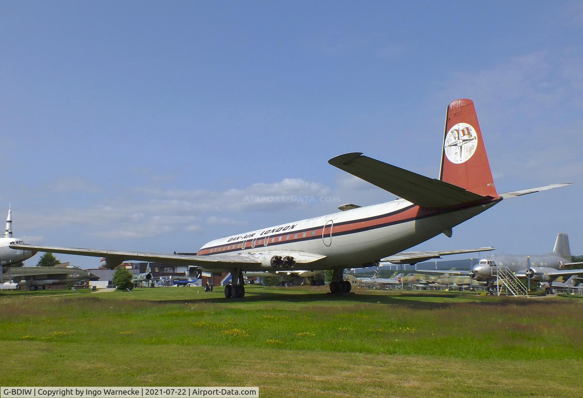 G-BDIW, 1962 De Havilland DH.106 Comet 4C C/N 6470, De Havilland D.H.106 Comet 4C at the Flugausstellung P. Junior, Hermeskeil