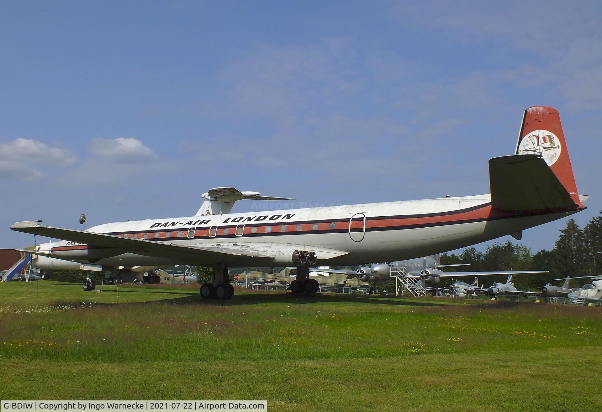 G-BDIW, 1962 De Havilland DH.106 Comet 4C C/N 6470, De Havilland D.H.106 Comet 4C at the Flugausstellung P. Junior, Hermeskeil