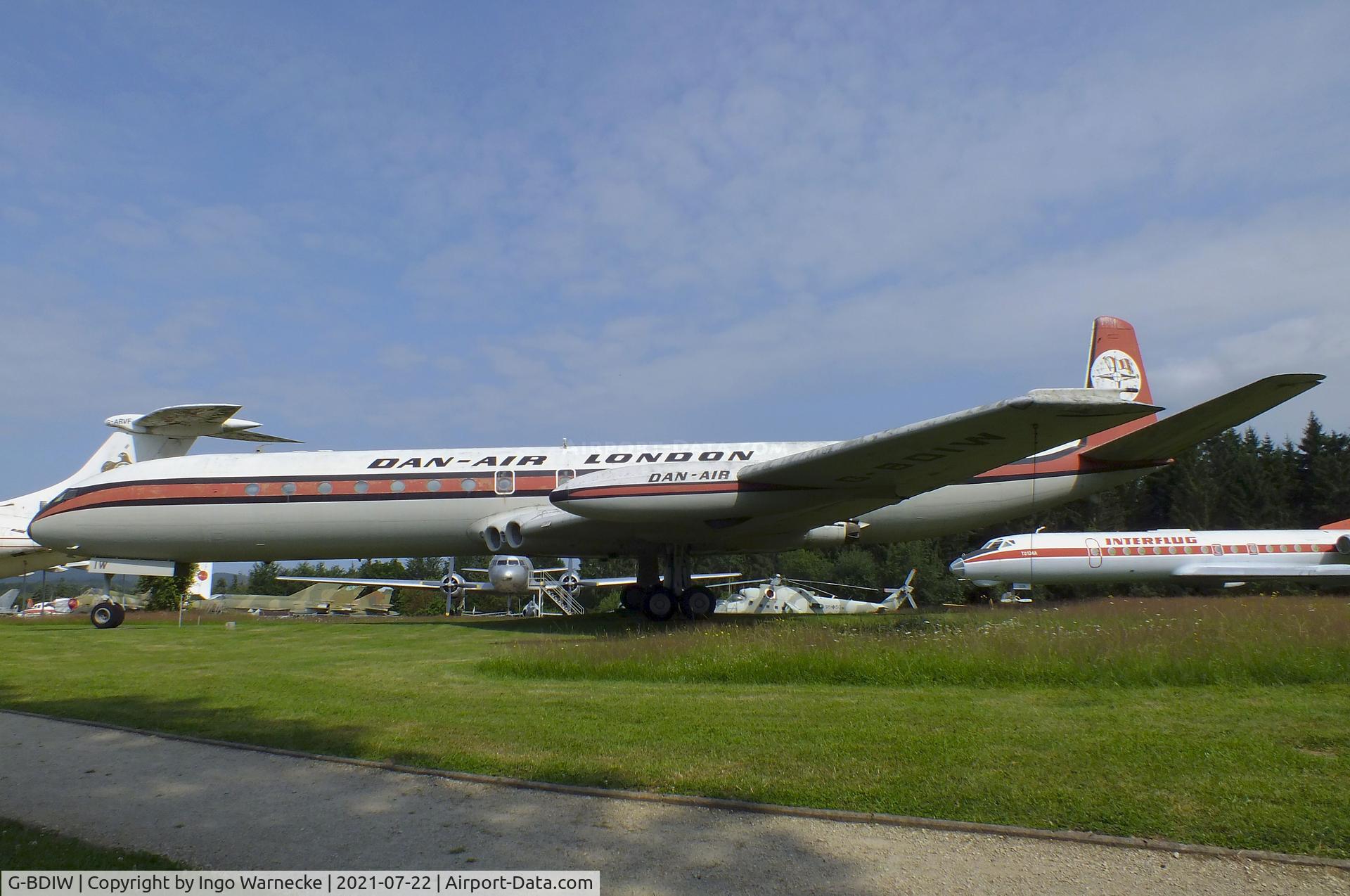 G-BDIW, 1962 De Havilland DH.106 Comet 4C C/N 6470, De Havilland D.H.106 Comet 4C at the Flugausstellung P. Junior, Hermeskeil