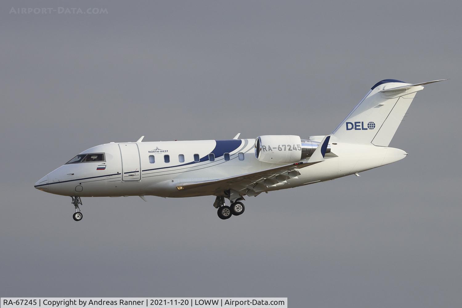 RA-67245, 2016 Bombardier Challenger 604 (CL-600-2B16) C/N 6075, private Challenger 604