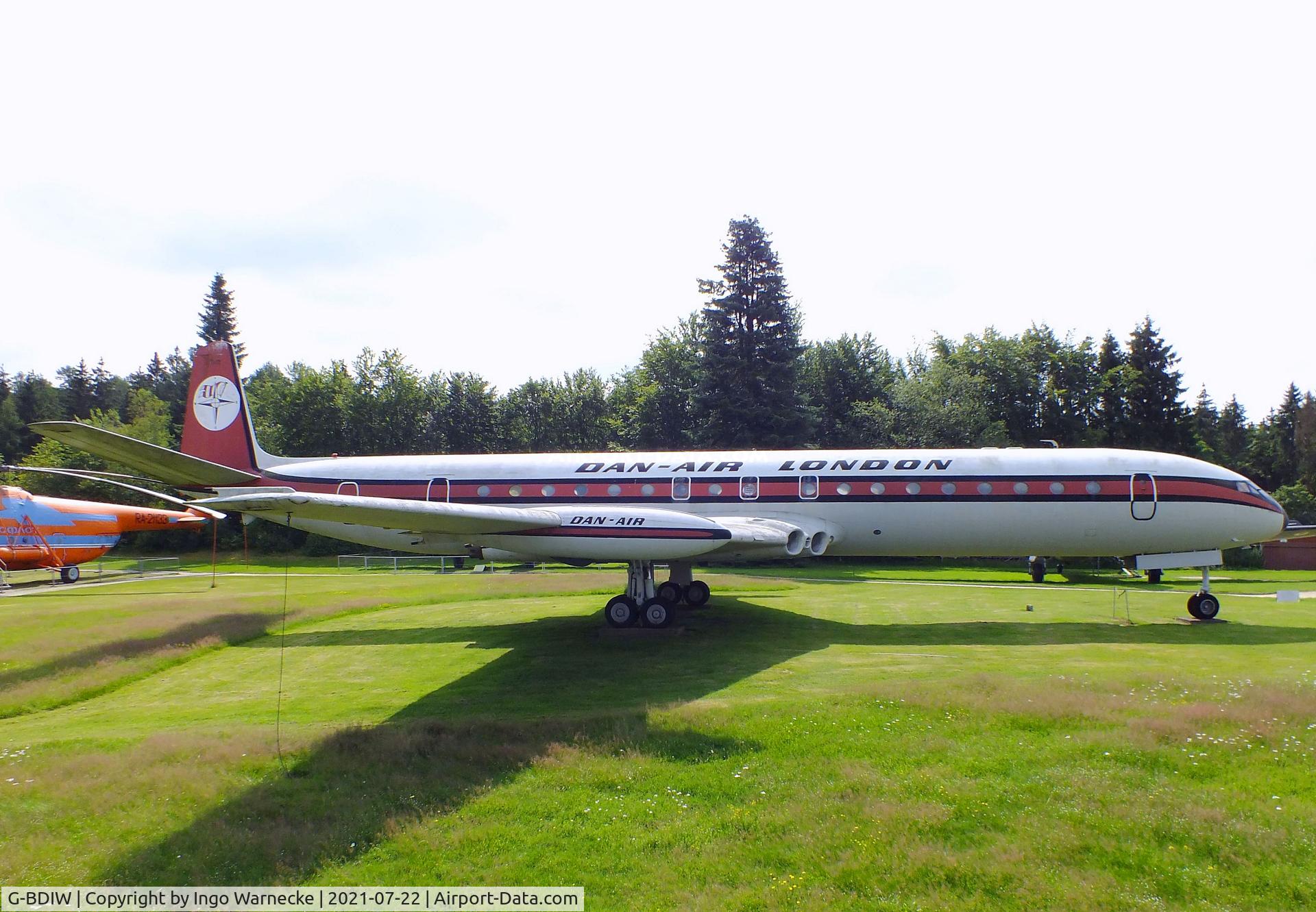 G-BDIW, 1962 De Havilland DH.106 Comet 4C C/N 6470, De Havilland D.H.106 Comet 4C at the Flugausstellung P. Junior, Hermeskeil