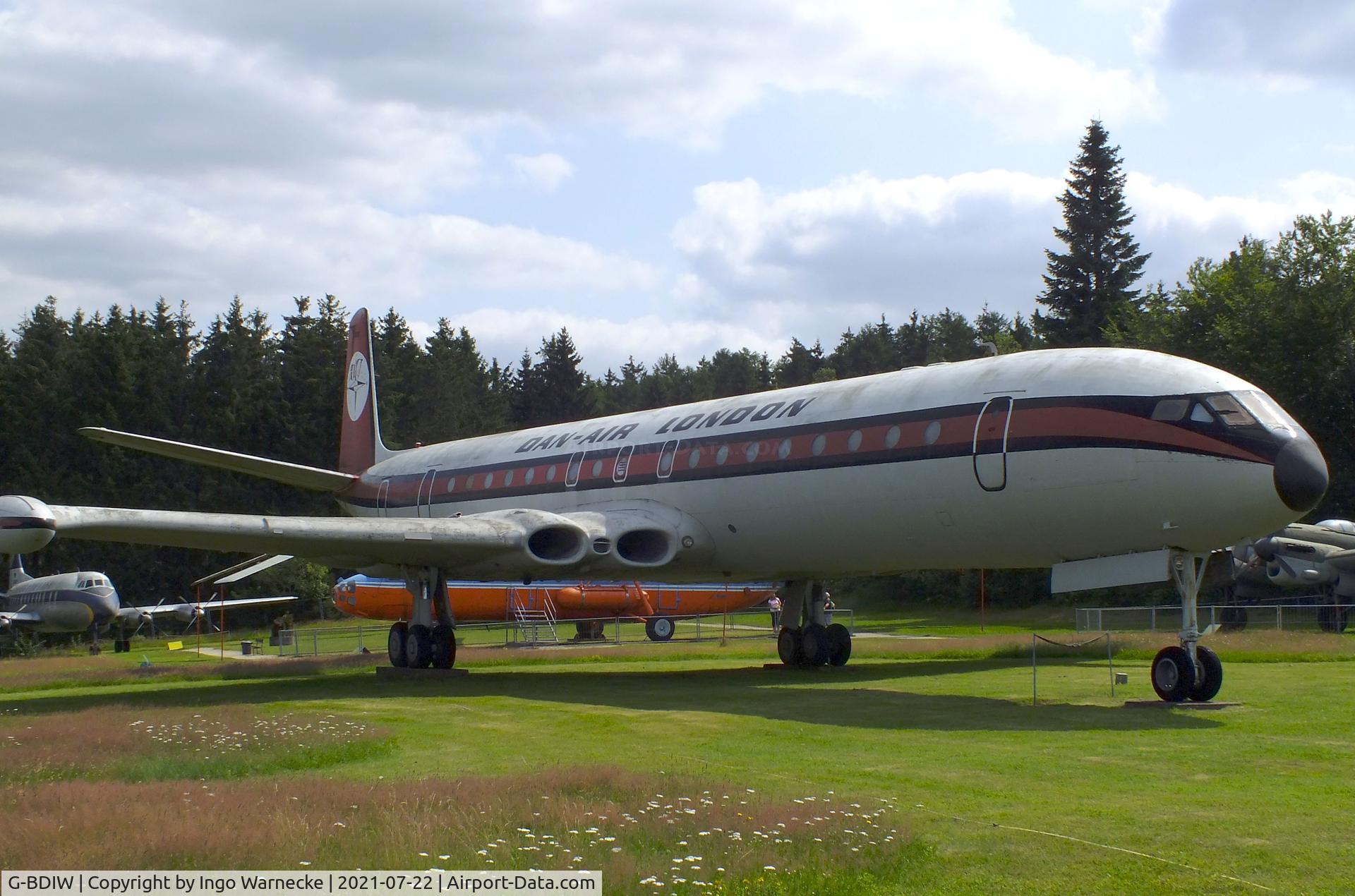 G-BDIW, 1962 De Havilland DH.106 Comet 4C C/N 6470, De Havilland D.H.106 Comet 4C at the Flugausstellung P. Junior, Hermeskeil