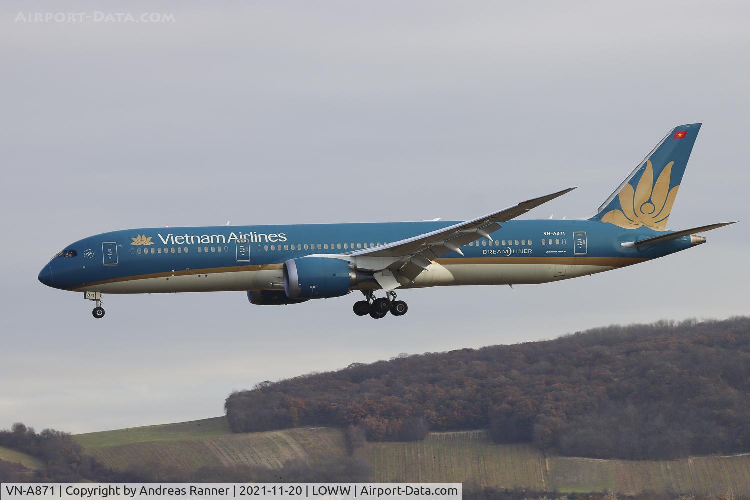 VN-A871, 2017 Boeing 787-9 Dreamliner Dreamliner C/N 39290, Vietnam Airlines Boeing 787
