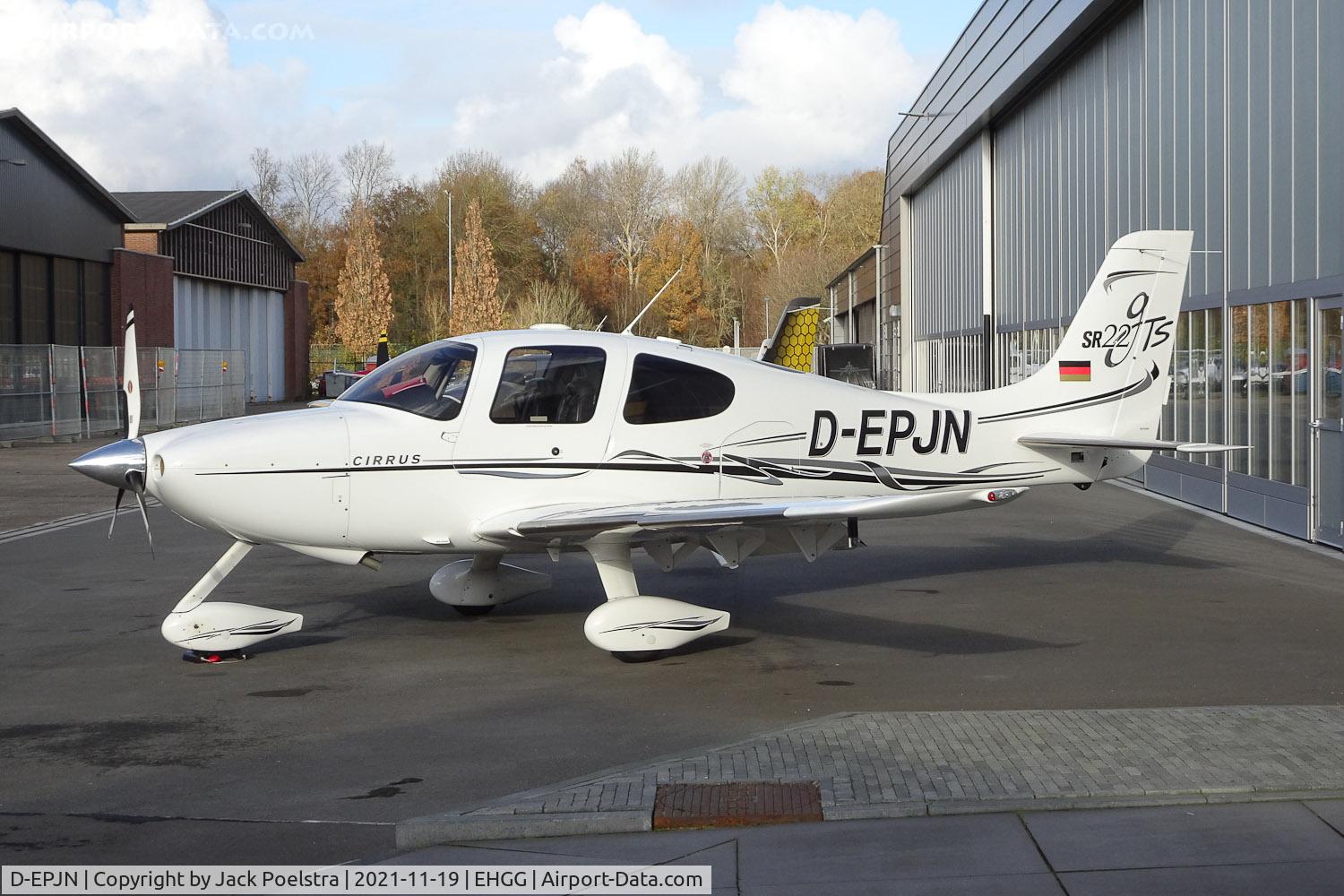 D-EPJN, 2006 Cirrus SR22 GTS C/N 2028, At Groningen airport