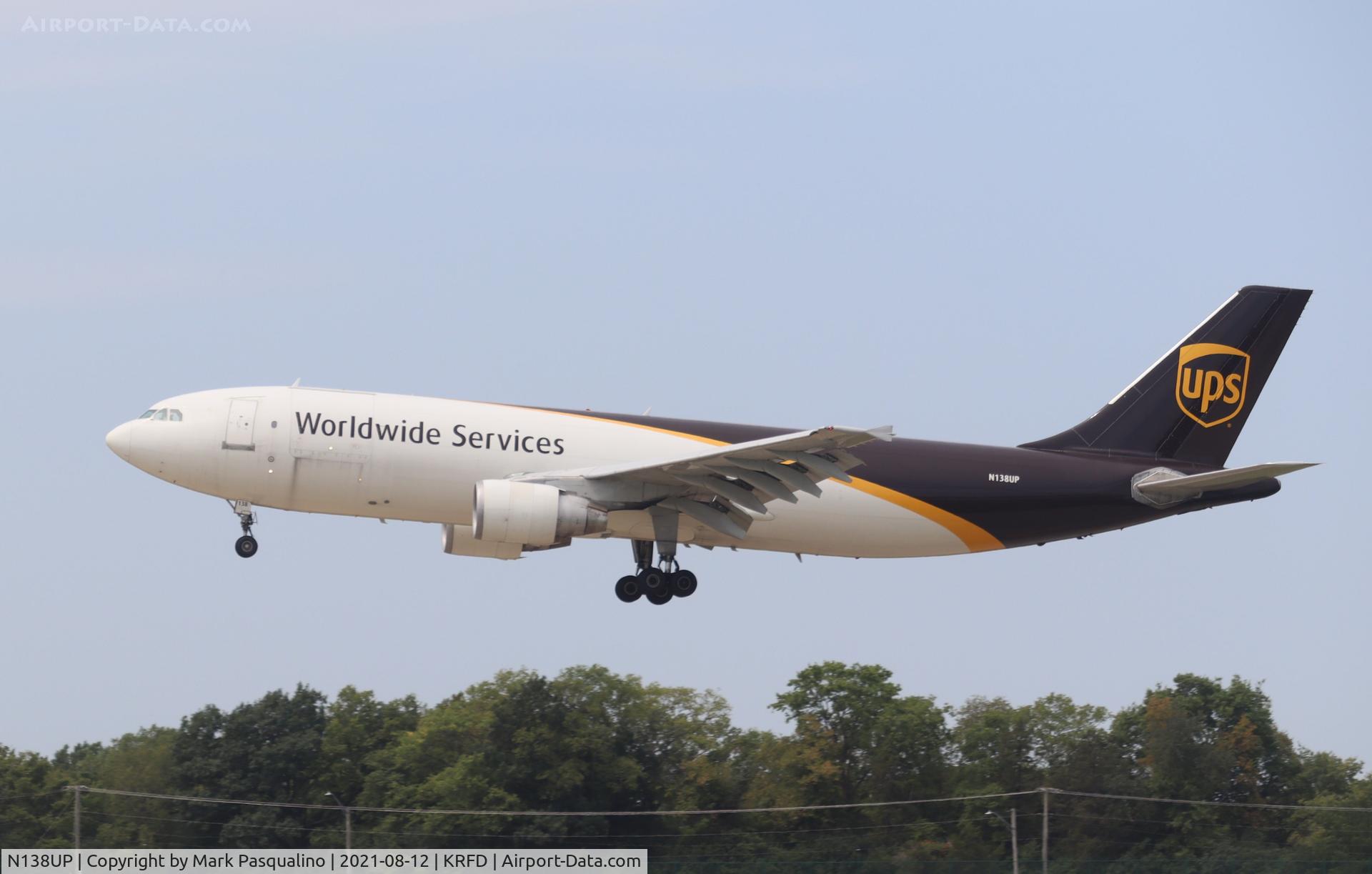 N138UP, 2001 Airbus A300F4-622R(F) C/N 0821, Airbus A300F4-622R