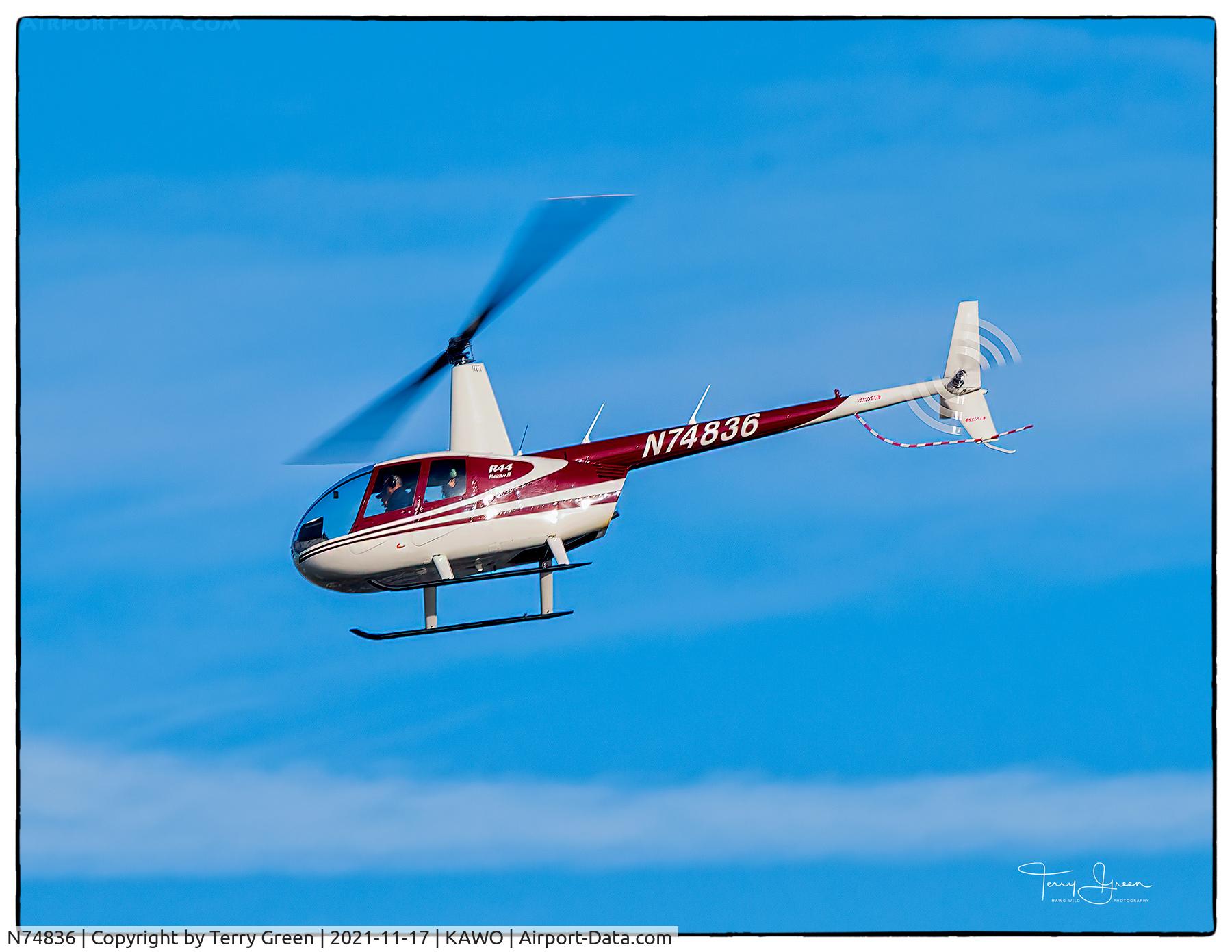 N74836, 2005 Robinson R44 II C/N 10981, KAWO