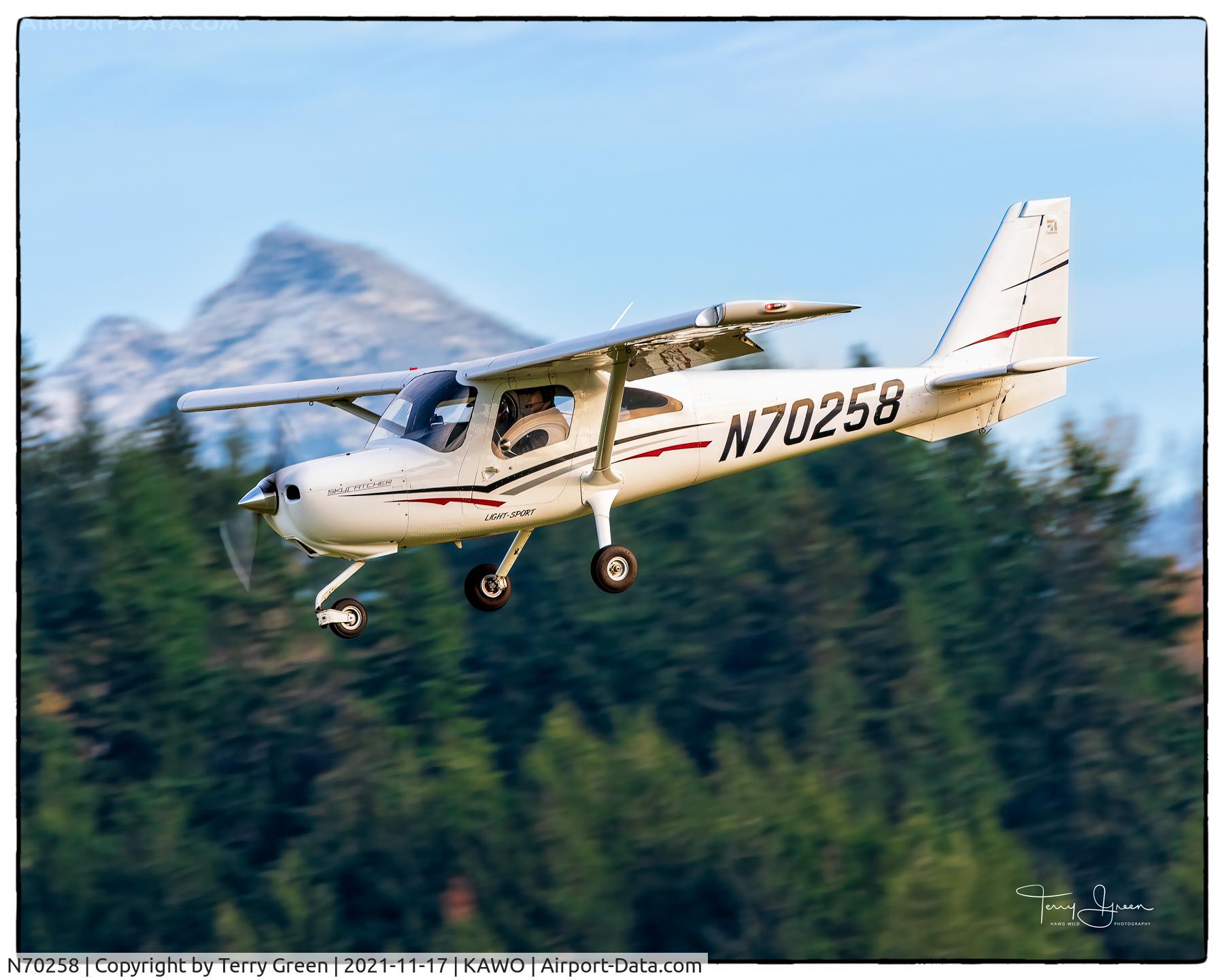 N70258, Cessna 162 Skycatcher C/N 16200072, KAWO