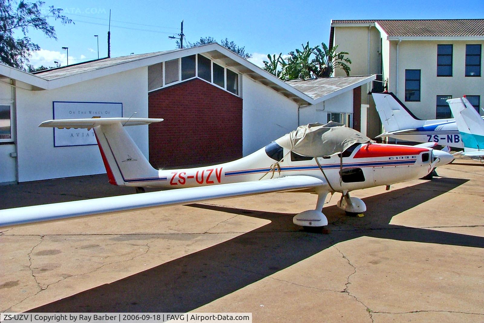 ZS-UZV, , ZS-UZV   Grob G.109B [6235] Durban-Virginia~ZS 18/09/2006