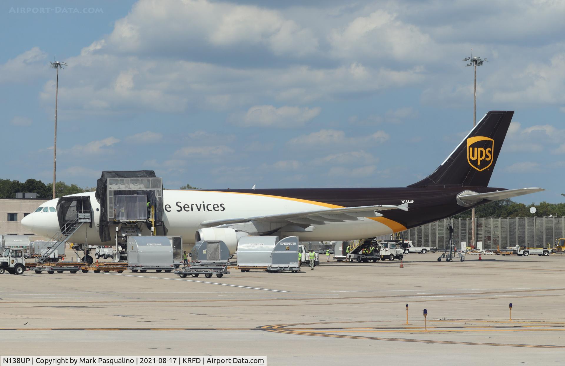 N138UP, 2001 Airbus A300F4-622R(F) C/N 0821, Airbus A300F4-622R