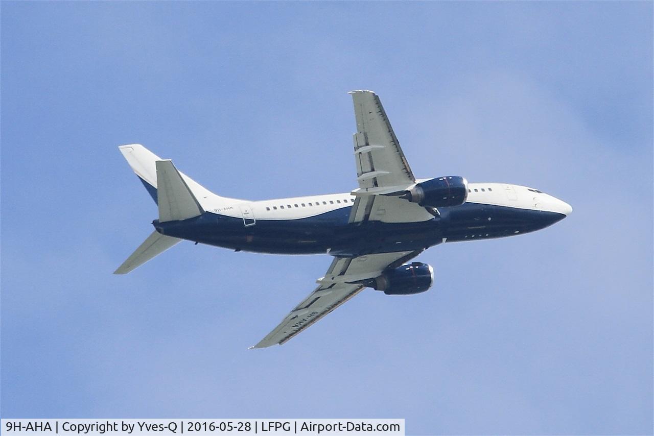 9H-AHA, 1991 Boeing 737-505 C/N 24647, Boeing 737-505, Climbing from rwy 06R, Roissy Charles De Gaulle airport (LFPG-CDG)