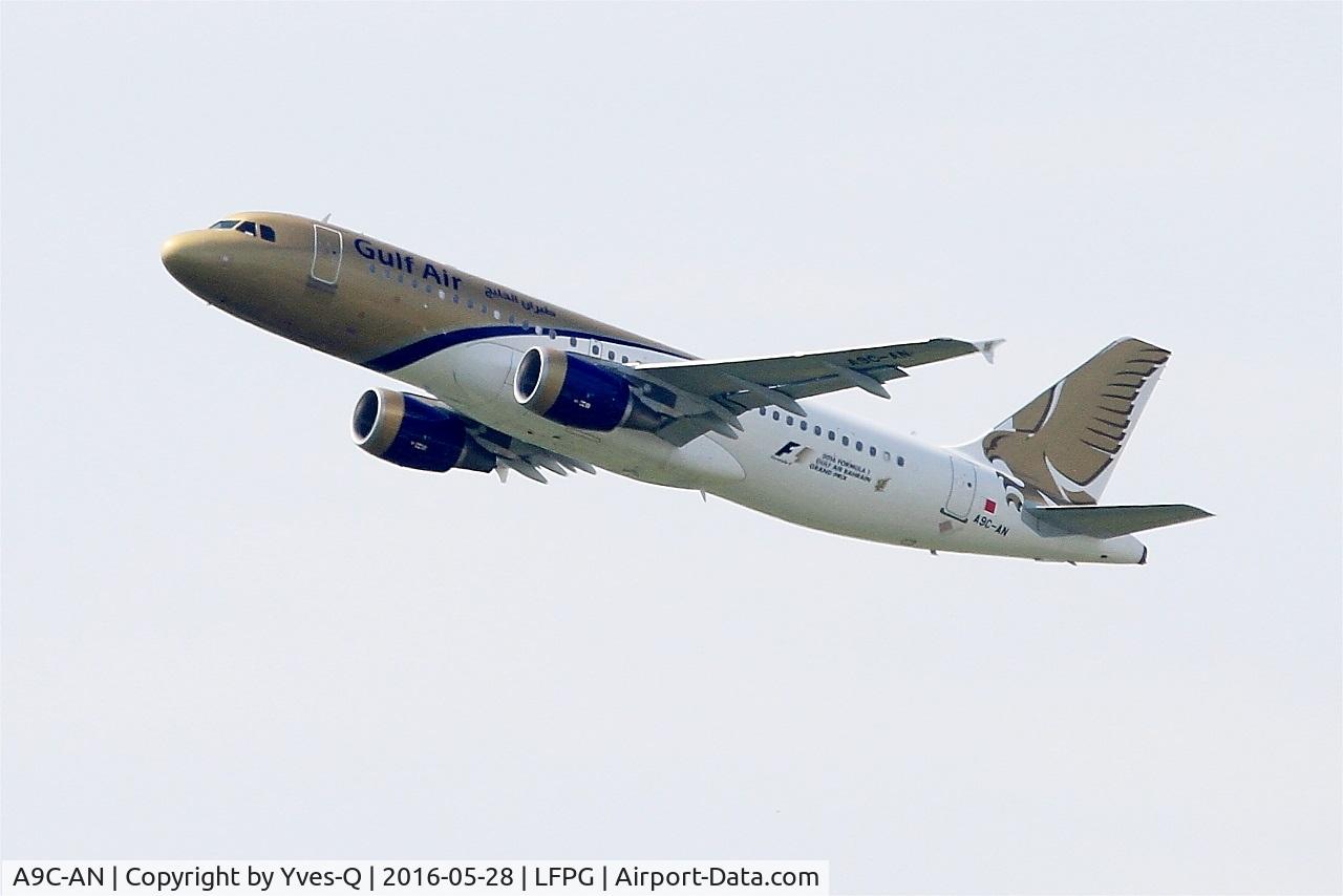 A9C-AN, 2011 Airbus A320-214 C/N 4865, Airbus A320-214, Take-off Rwy 08L, Roissy Charles De Gaulle Airport (LFPG-CDG)
