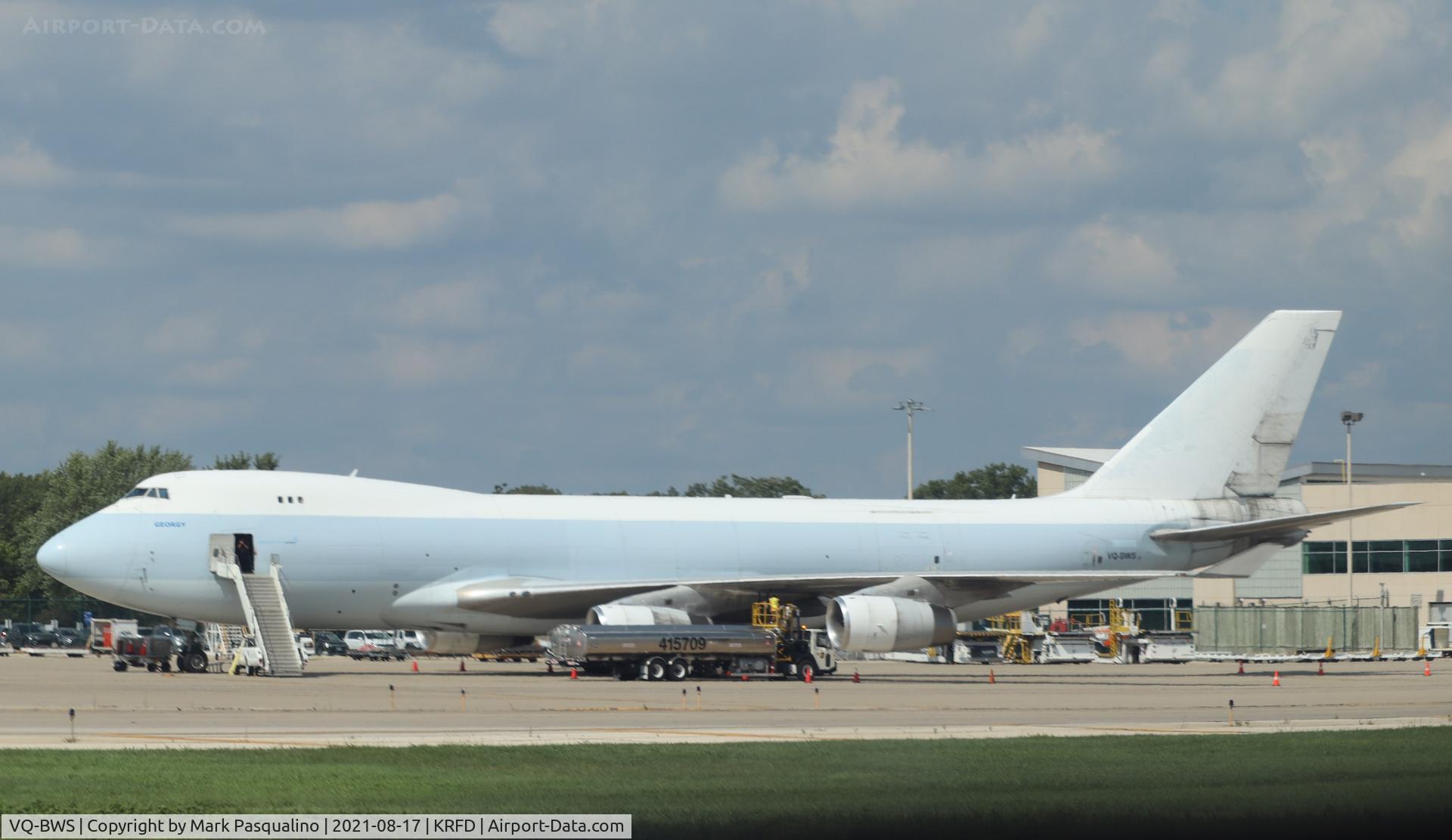 VQ-BWS, 1995 Boeing 747-467F C/N 27503, Boeing 747-467F