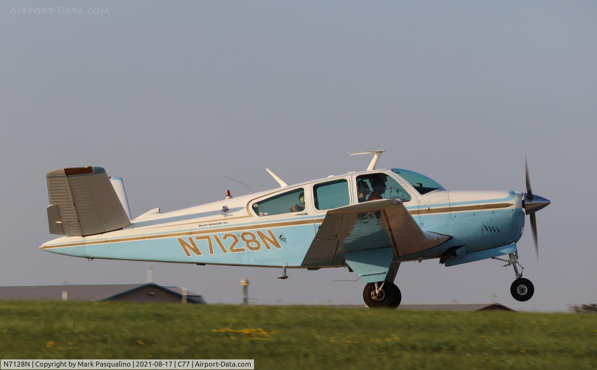 N7128N, 1967 Beech V35A Bonanza C/N D-8675, Beech V35A