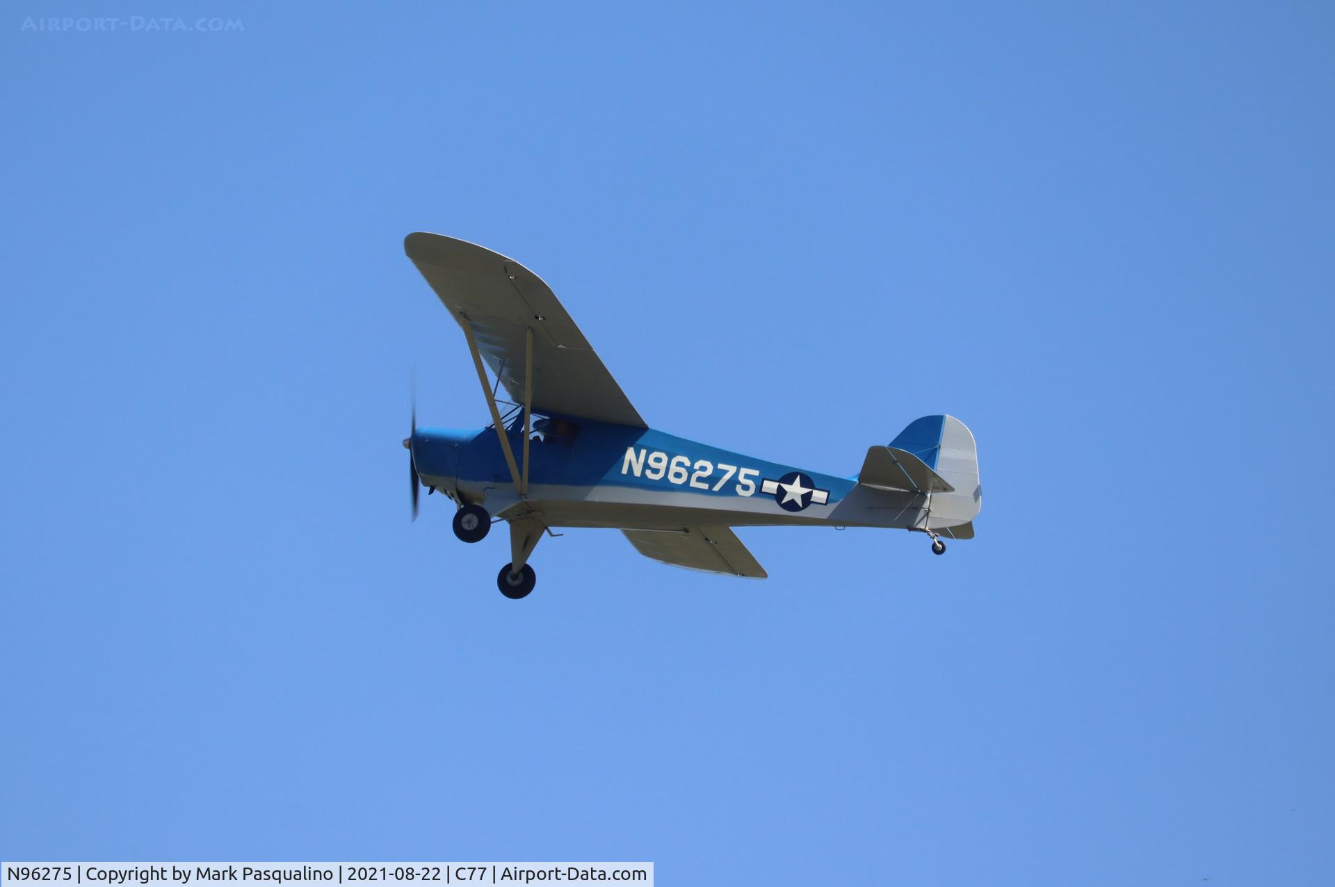 N96275, 1946 Taylorcraft BC12-D C/N 8575, Taylorcraft BC12-D