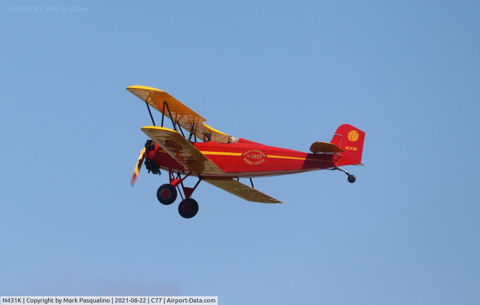 N431K, 1929 Fleet Model 2 C/N 154, Fleet Model 2