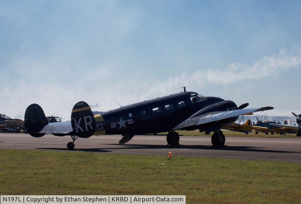N197L, 1947 Beech D18S C/N A-361, Wings over Dallas Airshow