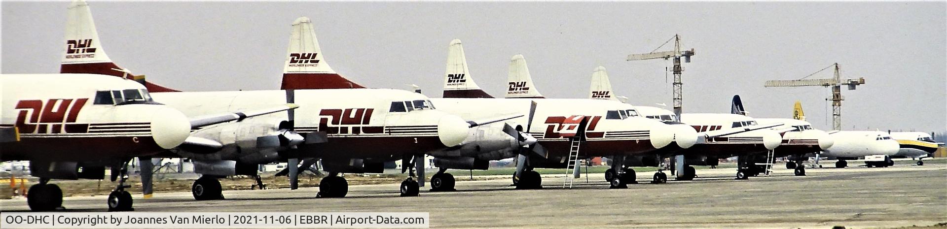 OO-DHC, 1953 Convair 580(F) C/N 068/122, Slide scan