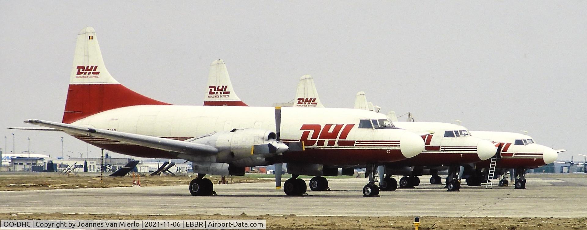 OO-DHC, 1953 Convair 580(F) C/N 068/122, Slide scan
