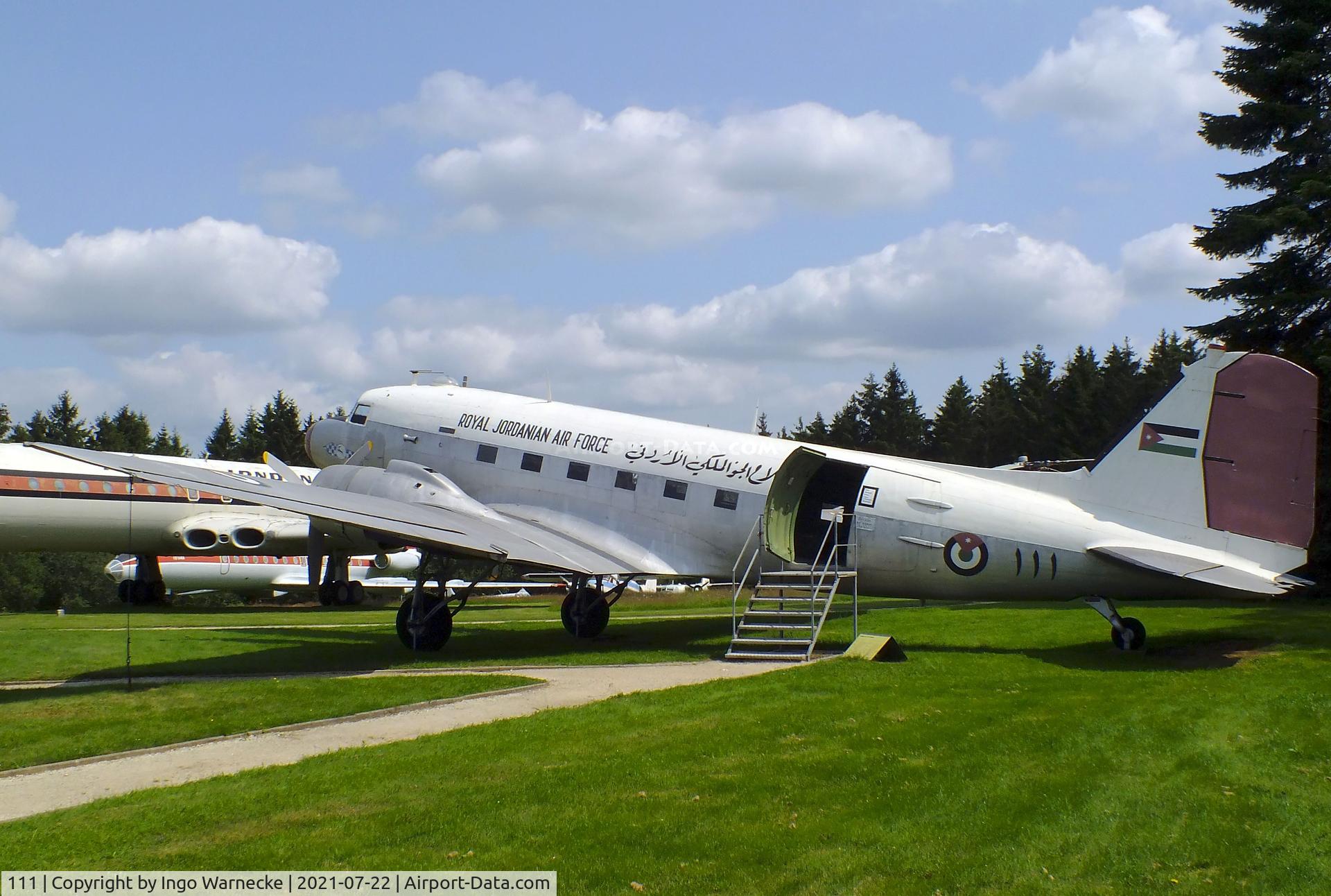 111, 1940 Douglas C-47A Skytrain C/N 19460, Douglas C-47A Skytrain/Dakota at the Flugausstellung P. Junior, Hermeskeil
