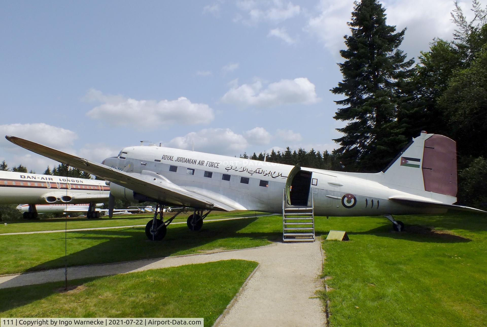 111, 1940 Douglas C-47A Skytrain C/N 19460, Douglas C-47A Skytrain/Dakota at the Flugausstellung P. Junior, Hermeskeil
