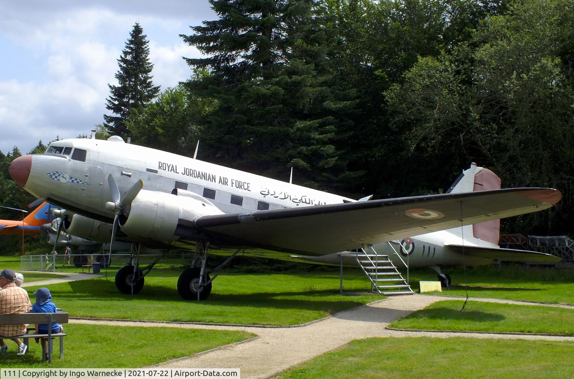 111, 1940 Douglas C-47A Skytrain C/N 19460, Douglas C-47A Skytrain/Dakota at the Flugausstellung P. Junior, Hermeskeil